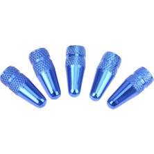 Huoxun Shop C Mavi Stil 5 Adet Alüminyum Alaşım Bisiklet Presta Vana Kapağı Bisiklet Aksesuarı Yüksek Basınçlı Dikenli Lastik Vana Toz Kapağı Bisiklet Aksesuarları Için (Yurt Dışından)