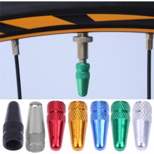 Huoxun Shop C Mavi Stil 5 Adet Alüminyum Alaşım Bisiklet Presta Vana Kapağı Bisiklet Aksesuarı Yüksek Basınçlı Dikenli Lastik Vana Toz Kapağı Bisiklet Aksesuarları Için (Yurt Dışından)