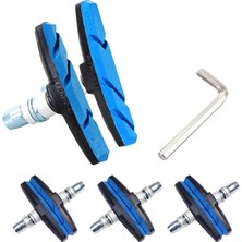 Huoxun Shop C 2 Siyah 1 Takım Stili Uzun Süreli Performans Için Dayanıklı Bisiklet Sessiz Fren Pedalları V Fren Tutucu Pedallar Ayakkabı Blokları Kauçuk Pedalar (Yurt Dışından)