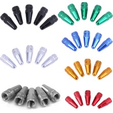 Huoxun Shop C G Tarzı 5 Adet Alüminyum Alaşım Bisiklet Presta Valf Kapakları Bisiklet Aksesuarı Yüksek Basınç Tırnaklı Lastik Valf Toz Kapağı Bisiklet Aksesuarları Için (Yurt Dışından)