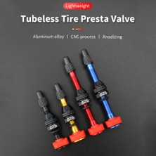 Huoxun Shop C Altın 40MM Tarzı Bisiklet Alaşım Tüplü Lastik Fv Presta Valf Gövdesi Mtb Yol Bisikleti Tüpsüz Jant C Alaşım Nipel Bakır Çekirdek Valf Plastik Kapak ile (Yurt Dışından)