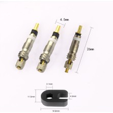 Huoxun Shop C 2 Adet Tarzı Pcs Bisiklet Lastik Vana Çekirdek Seti Mtb Yol Bisikleti Lastik Hava Vana Çekirdek Onarım Aracı Kiti Çıkarılabilir Çekirdek Presta Için Yedek Parça (Yurt Dışından)