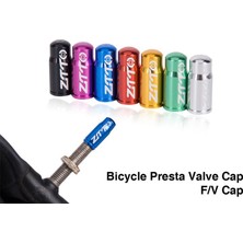 Huoxun Shop C No.6 Tarzı 2 Adet Alüminyum Bisiklet Lastik Valf Kapağı ve Somun Seti Mtb Yol Bisikleti Tüp Valf Kapağı Avfv Schrader Valf Kap Presta Valf Kapağı (Yurt Dışından)