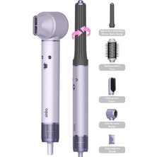 Sinbo Pro Airwrap Compact Uzun Multi-styler Hava Üfleme 5in1 Saç Şekillendirici Bldc Motor Shd-1719 -Mor