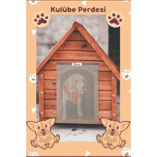 Buycobox Köpek Kulübe Kapısı Için Perde 70 x 100 cm