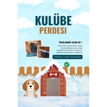 Buycobox Köpek Kulübe Kapısı Için Perde 70 x 100 cm