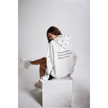 Markano Eye Sweatshirt Beyaz