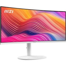 Msı 34" Modern MD342CQPW 3440X1440 (Uwqhd) Curve 1500R Va 120HZ 1ms Adaptıve-Sync Type-C Monıtor