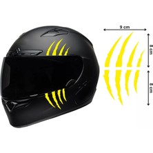 TSC Motorsiklet Araç Pençe Sticker 9X16 cm