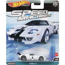 Hot Wheels 1/64 Ölçek Speed Machines Temalı Premium Araçlar HKC46 Ford Gt