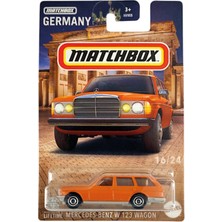 Matchbox 1/64 Ölçek Germany Temalı Uzun Kart Araçlar HVV36 Mercedes-Benz W 123 Wagon
