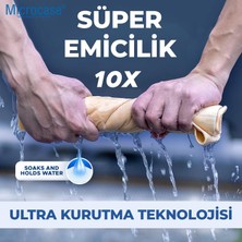 Microcase Sentetik Mikrofiber Güderi Oto Kurulama Bezi Araç Cam Kaporta Temizlik Bezi 50X70 1 Adet - AL4873