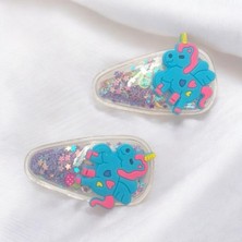 Gigi Giyim Unicorn Desenli Çıtçıt Toka
