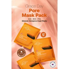 Gözenek Bakımı Için Vitamin ve Aha Bha Pha Içeren Kağıt Maske Grace Day Pore Mask Pack