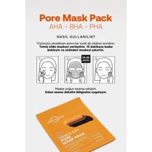 Gözenek Bakımı Için Vitamin ve Aha Bha Pha Içeren Kağıt Maske Grace Day Pore Mask Pack