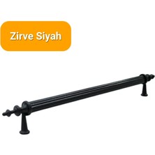 Yahya 50 Adet Zirve Siyah Metal Mobilya Kulbu 192 mm