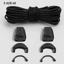Srtfootcare Akıllı Kilitli Outdoor Ayakkabı Bağcığı 120CM  (Salomon Ayakkabılara Uyumludur) 1 Çift