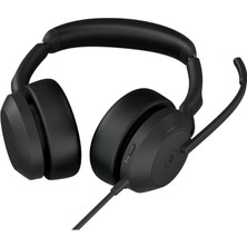 Jabra Evolve2 50 Duo USB Ms Kablolu Kulak Üstü Kulaklık