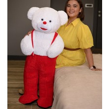 Özgüner Oyuncak Ayıcı Oyuncak 117 cm Sevimli Tulumlu Peluş Panda