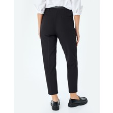 Koton Slim Fit Kemerli Yüksek Bel Cigarette Pantolon