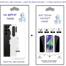 Elsa Store Xiaomi Mi Mix Hayalet Nano Ekran Koruyucu + Full Arka Kaplama Ultra İnce Esnek Hd Şeffaf