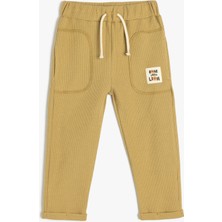 Koton Beli Bağlamalı Pamuklu Jogger Eşofman Altı