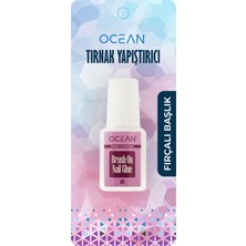 Ocean Fırçalı Protez Tırnak Tips Yapıştırıcı Glue 7 gr