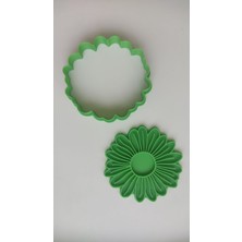 Tekno Trust Çiçek Kurabiye Kalıbı-8 cm