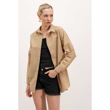 Rodi Oversize Uzun Basic Gömlek DS22YB113900