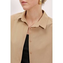 Rodi Oversize Uzun Basic Gömlek DS22YB113900