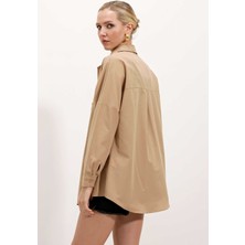 Rodi Oversize Uzun Basic Gömlek DS22YB113900