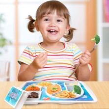 Eğlenceli Tabak Çocuk Mama Tabağı - Sağlıklı Öğünleri Eğlenceli Hale Getiren Tabak