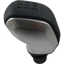 AR Oto Market Renault Megane 2 - 3 Kasa Özel Tasarım Spor Vites Topuzu Gri Renk Detaylı