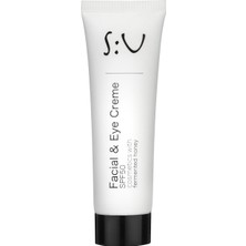 S:U Facial & Eye Cream 50 Spf - SPF Etkili Yüz ve Göz Bakım Kremi