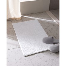 Madame Coco Conques Banyo Paspas - Beyaz - 50x80 cm