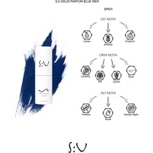 S:U Solid Parfum Blue Men 14 gr - Katı Parfüm Mavi Erkek