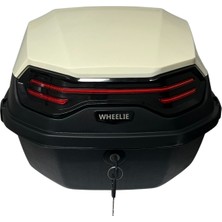 Wheelıe XT08-IW 32 Litre Motosiklet Arka Çanta Fildişi Su Geçirmez