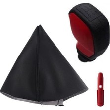 AR Oto Market Peugeot 301 Spor Vites Topuzu 5 Ileri Kırmızı Renk + Körük