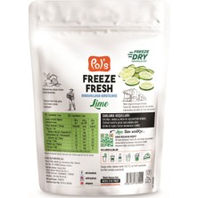 Pol's Freeze Fresh Lime 20 G x 7 Adet Freeze Dry Dondurularak Kurutulmuş Meyve