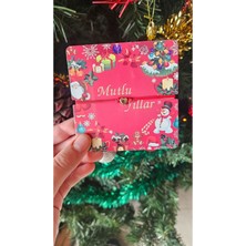 Tekno Trust Yılbaşı Şans Bilekliği Yeniyıl Noel Bileklik Kartı