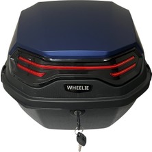 Wheelıe XT08-BL 32 Litre Motosiklet Arka Çanta Mavi Su Geçirmez