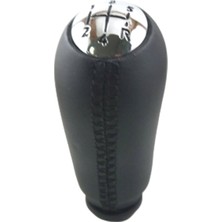 AR Oto Market Renault Megane 2 - 3 Suni Deri Kaplama Vites Topuzu Siyah