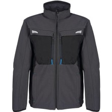 Eser İş Güvenliği Lion Softshell Mont - Koyu Gri