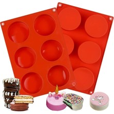 Tekno Trust Silikon Yarım Küre Sabun Çikolata Kek Kalıbı