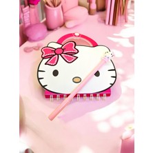 Hello Kitty Çıt Çıtlı Defter Kalem Kırtasiye Seti