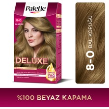 Palette Deluxe Kalıcı Renkler 8-0 Bal Köpüğü Saç Boyası