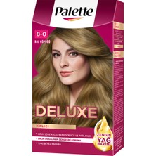 Palette Deluxe Kalıcı Renkler 8-0 Bal Köpüğü Saç Boyası