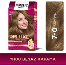 Palette Deluxe Kalıcı Renkler 7-0 Kumral Saç Boyası