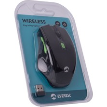 Everest SMW-777 Usb Siyah 2.4Ghz Optik Wireless Mouse