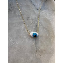 Blow Accessories 925 Ayar Gümüş Göz Kolye Nazar Taşı
